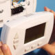 Install thermostat